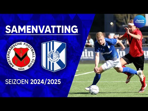 Samenvatting AFC - Quick Boys | Tweede Divisie