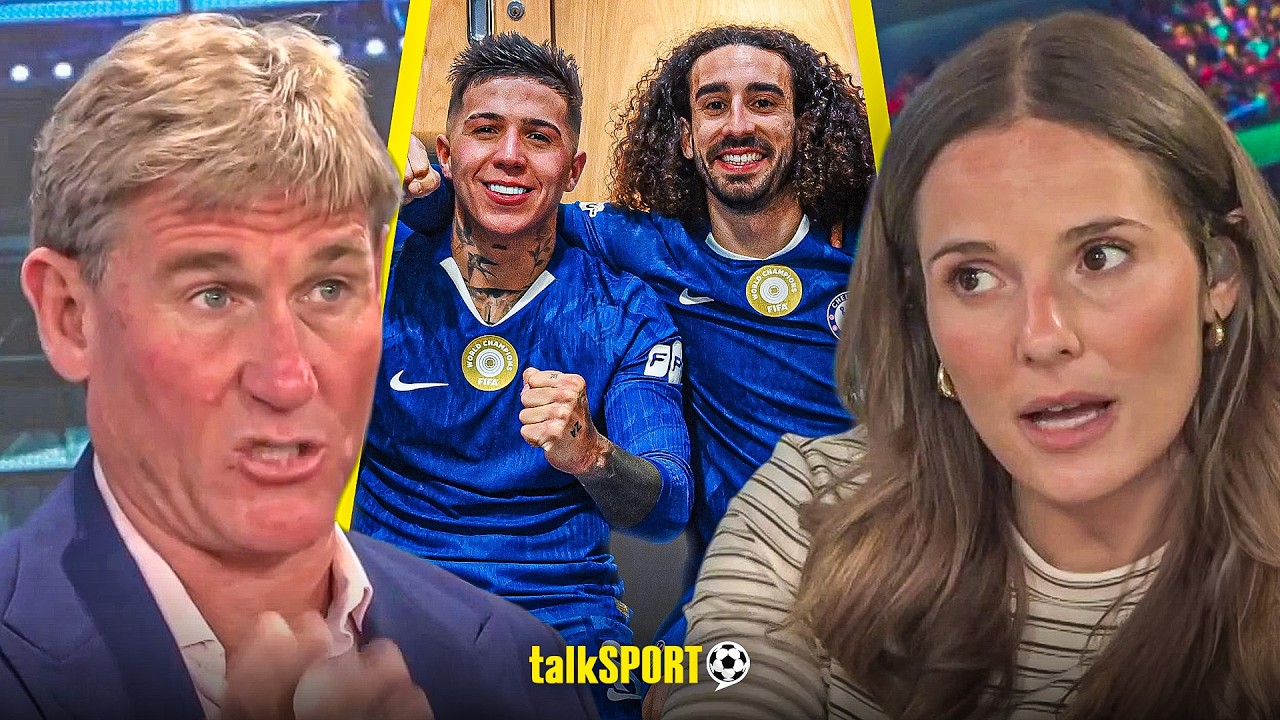 Olivia Buzaglo AGREES with Simon Jordan in PASSIONATE RANT on Chelsea's BAN of Enzo Fernandez!