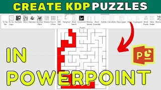 Puzzle Generator PowerPoint Overview: Quickly Create KDP Puzzle In MS PowerPoint💖