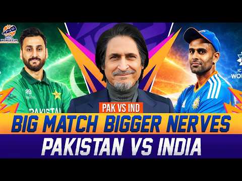 Big Match, Bigger Nerves | Pak vs India | WCT20 | Ramiz Speaks
