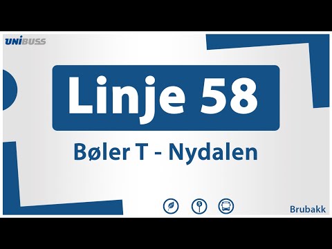 Linje 58  Bøler T - Nydalen