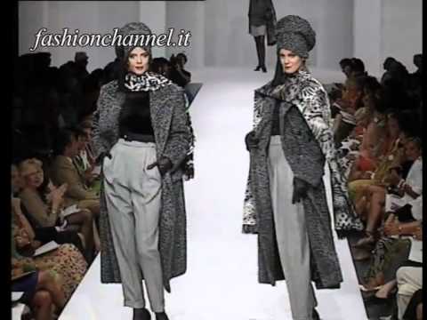 "Rocco Barocco" Autumn Winter 1991 1992 Rome 1 of 8 Haute Couture Woman by FashionChannel