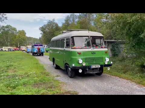Robur Treffen zum 3. Oktober 2023 Ausfahrt zum IFA Museum Nordhausen