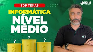 Principais temas de Informática para concursos de nível médio