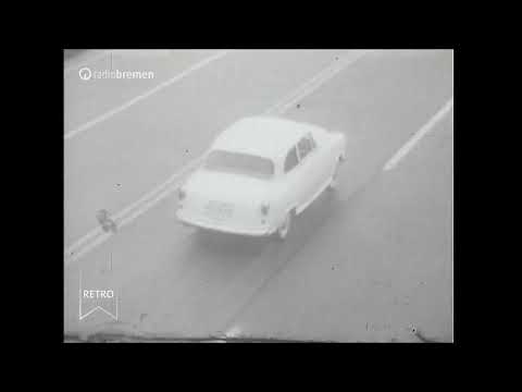 Hubschrauber über Bremen 1959