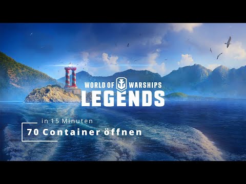 World of Warships Legends - 70 Container öffnen inklusive der neuen Schnellöffnungsfunktion