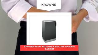 Krowne Metal BD24 Back Bar Dry Storage Cabinet