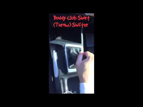 2015 Honda Civic Si - Stock Shifter Vs. Buddy Club Short Shifter