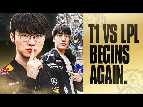 T1 VS AL WORLDS QUARTERFINALS MEGA BANGER - WORLDS 2025