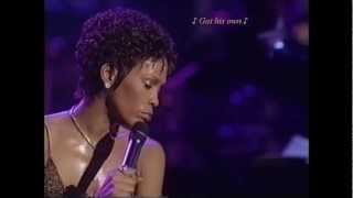Whitney Houston 'God Bless The Child' (LIVE) w/lyrics