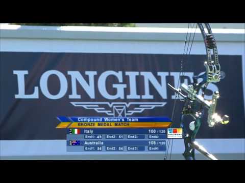 Italy v Australia – compound women's team bronze | Antalya 2009 Archery World Cup S3