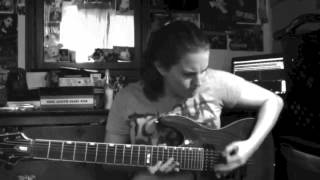 Black Veil - Straight Line Stitch Cover