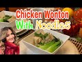 4K Chicken Wontons With Noodles RUMMYLUCAS