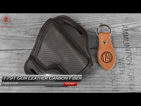World's First Carbon Fiber and Leather Holster by 1791 GunLeather