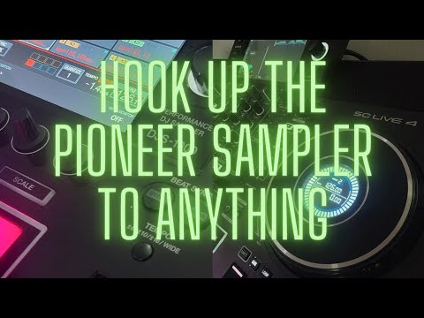 Connect Pioneer DJ DJS-1000  sampler with anything.