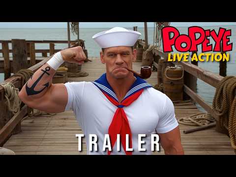 Popeye the Sailor Man (2026) - Live Action Trailer | John Cena, Gerard Butler - Concept Trailer