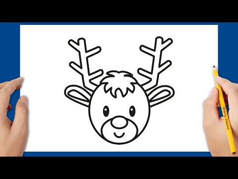 Comment dessiner un renne de Noël étape par étape 🦌🎅