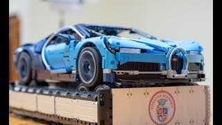 Dynamic display stand for LEGO Bugatti Chiron (preview)