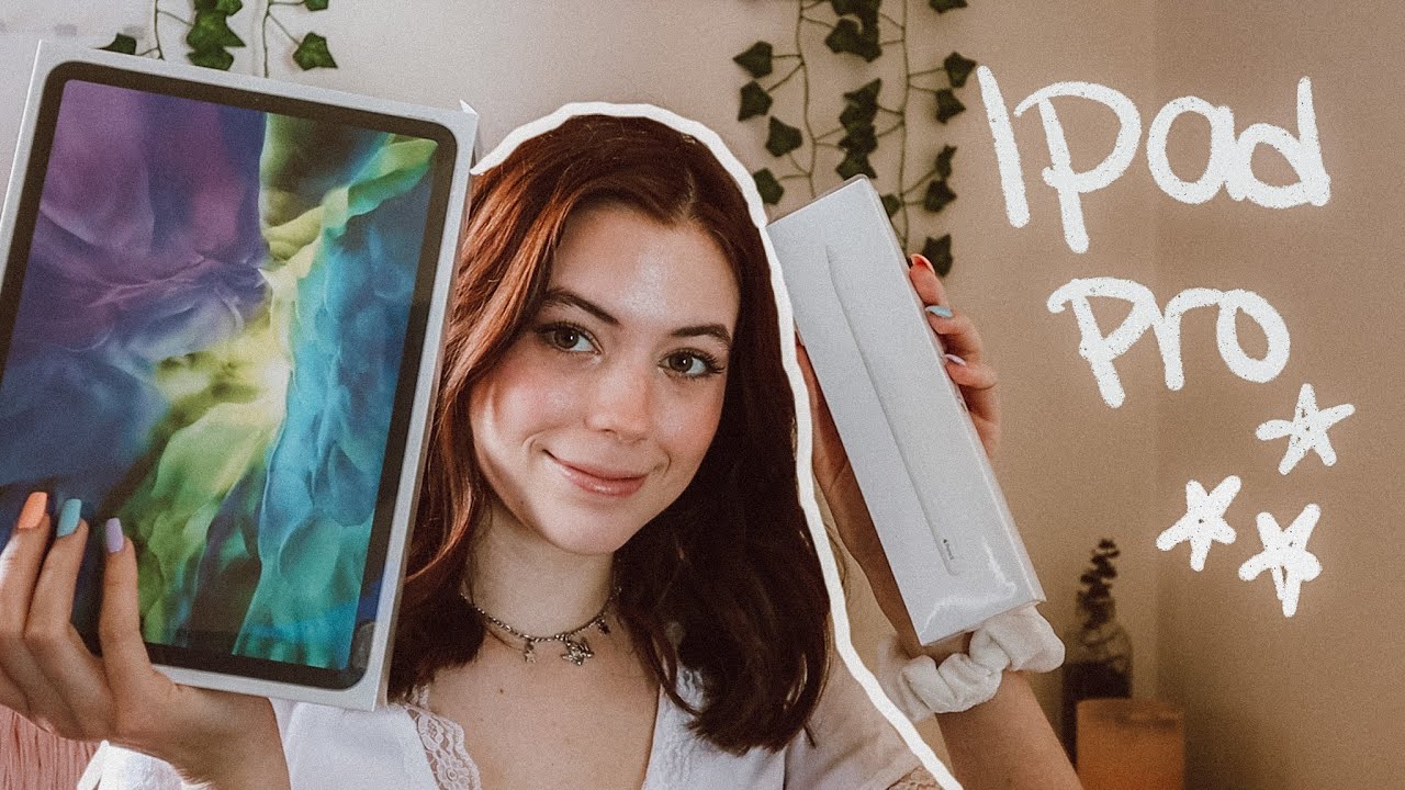 NEW iPad Pro 11 inch unboxing + Apple Pencil 2