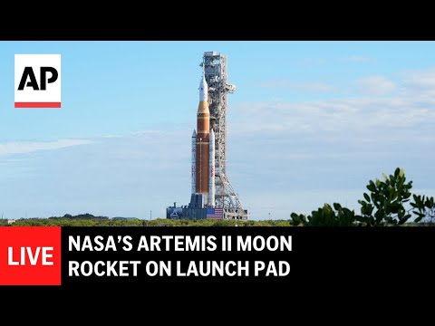Video Thumbnail: LIVE: NASA’s Artemis II SLS rocket on the launch pad
