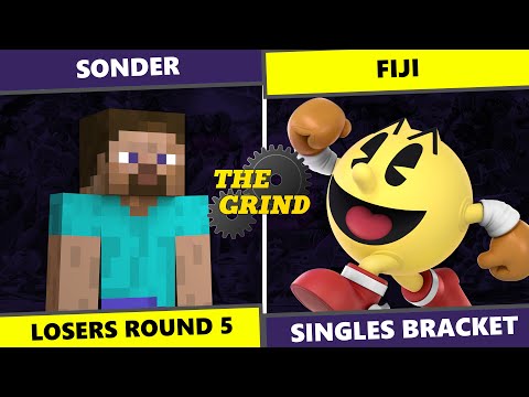 The Grind #228: Losers Round 5 - Sonder (Steve) Vs Fiji (Pac-Man) SSBU Singles