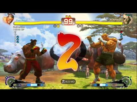 GuliverZzz [DeeJay] vs hevi c [Sagat] SSF4 Japanese Online Ranked Matches - TRUE-HD