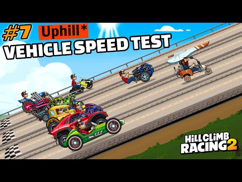 THE FASTEST CAR in Hill Climb Racing 2 (UPHILL) - GamePlay #7