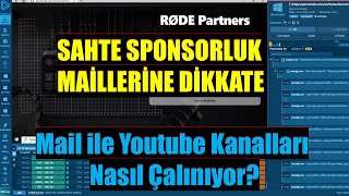 Sahte Sponsorluk Maillerine Dikkat! Mail ile Bilgileriniz Nasıl Çalını