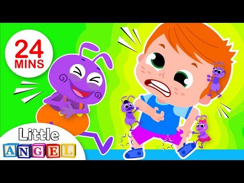 Ants in my Pants , Dance Along the Stinky Socks, Humpty Dumpty & more Fun Kids Songs by Little Angel