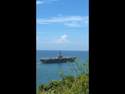 USS Abraham Lincoln leaves Thailand