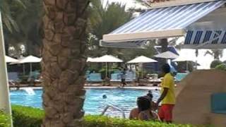 preview picture of video 'Hotel Kempinski Ajman Pool Schwimmbad Luxushotel Emirate Strandhotel Luxushotel'