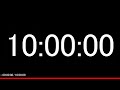 10 Hour Silent Count Up Timer 10時間計測 無音