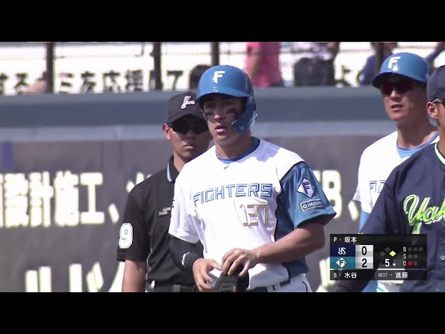 【ファーム】欲しいところで追加点!! ファイターズ・山口アタルの華麗なセンター返し!! 2025年5月5日 北海道日本ハムファイターズ 対 東京ヤクルトスワローズ