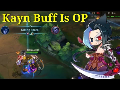 Kayn Buff Is Over Power ! Tier S Patch 4.0A Gameplay Kayn - League of Legends: Wild Rift Indonesia