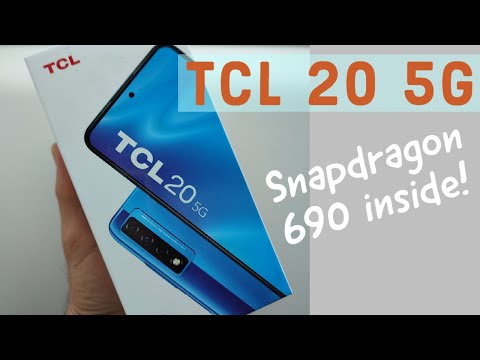 TCL 20 5G Unboxing & FIRST Look // Snapdragon 690 & 5G for Under €250