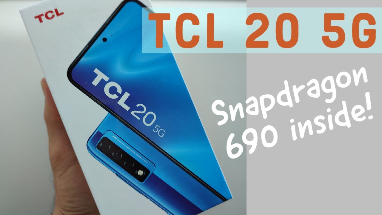 TCL 20 5G Unboxing & FIRST Look // Snapdragon 690 & 5G for Under €250
