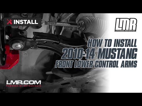 How To Install S197 Mustang Front Lower Control Arms (2010-2014)