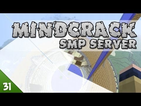 Minecraft MindCrack - SMP #031 - Roof Repair & Boat Skydiving