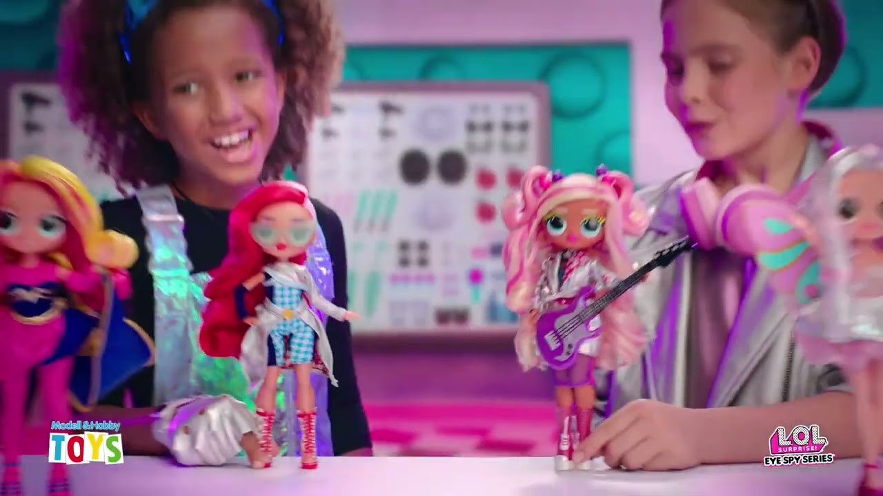 L.O.L. Surprise OMG Eye Spy rocksztár baba videó