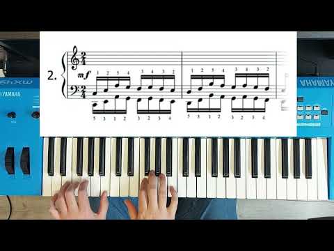 Templesprings Tutorials - Hanon Piano Exercises (1-10)