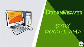 Dreamweaver Spry Doğrulama