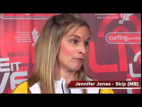 Draw 13 Media Scrum - 2015 Scotties Tournament of Hearts