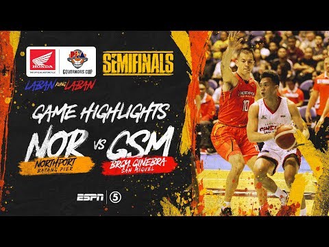Highlights: G1: NorthPort vs Ginebra | PBA Governors’ Cup 2019 Semifinals