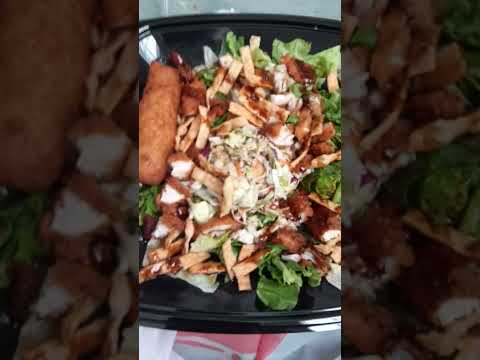 Asian Zensation Zalad! #zaxbys #asiansalad #salad #fy #everyone #trending #youtube #highlights #yum