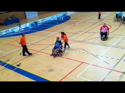BISFed 2018 Povoa Boccia World Open, Finals, Davor Komar vs Samuel Andrejčik, 2. end