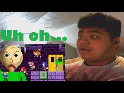 Baldi would be OP in Sonic The Hedgehog Reaction
