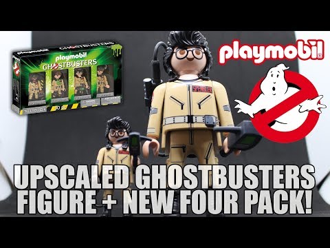 REVIEW: PLAYMOBIL GHOSTBUSTERS COLLECTABLES FIGURE + FOUR PACK!