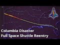 Columbia Disaster: Full Space Shuttle Reentry Coverage | 2 Hours From Landing