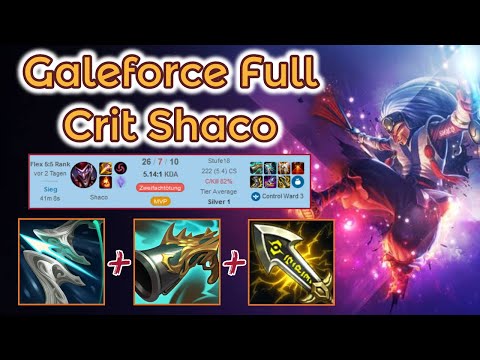 Full Crit Shaco Jungle Ranked - Flex with Friends [League of Legends] Full Gameplay - Infernal Shaco