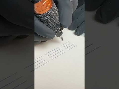 How To Pull Straight Tattoo Lines